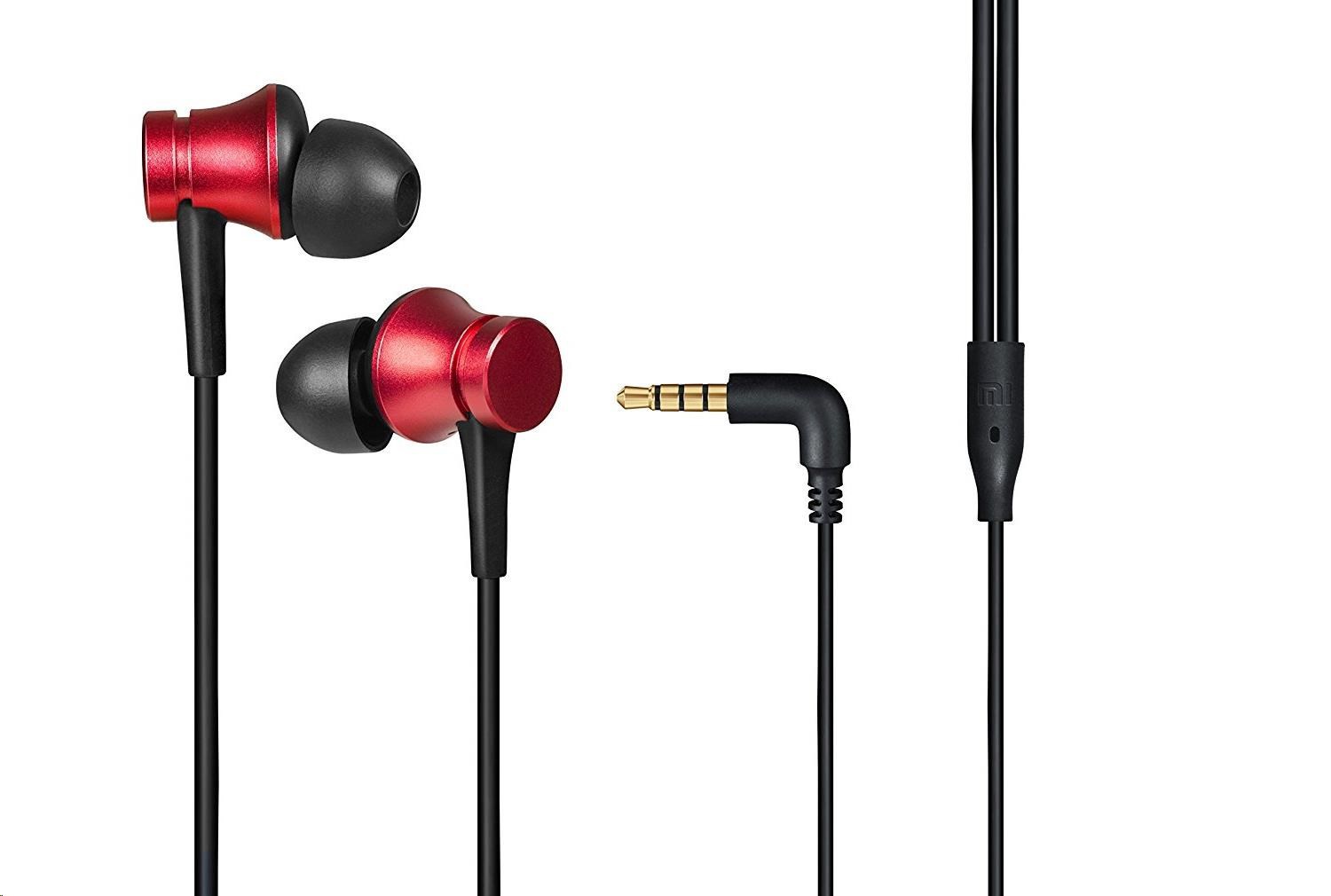 фото Наушники Xiaomi Mi Earphones Basic, 6934177704956, red