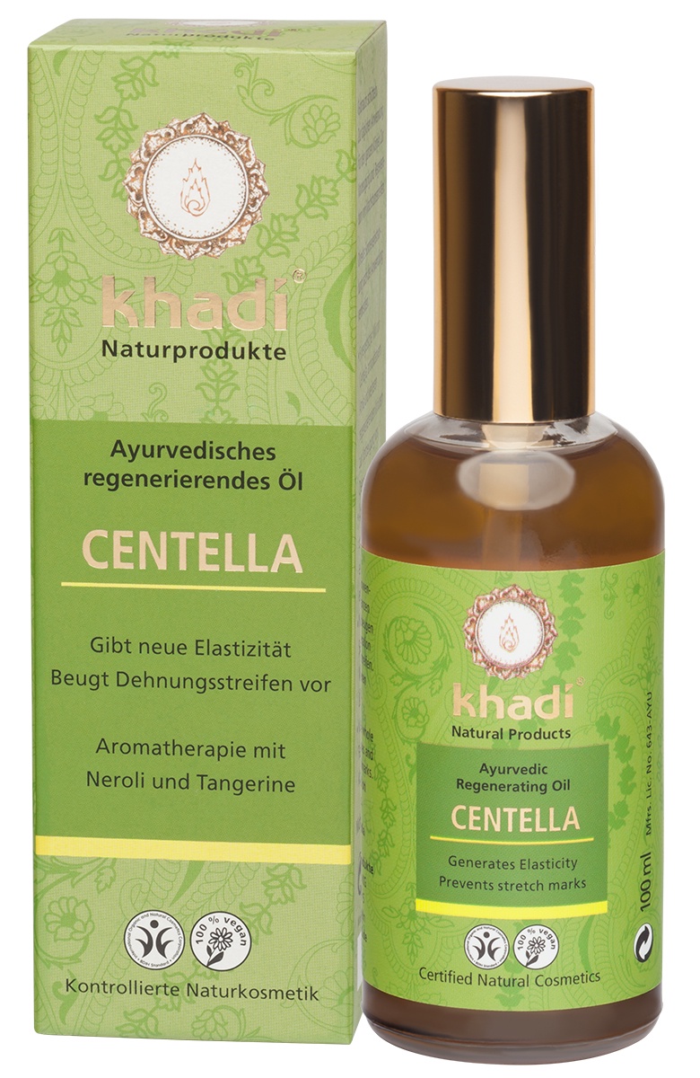 фото Khadi Naturprodukte Регенерирующее масло для тела "ЦЕНТЕЛЛА"