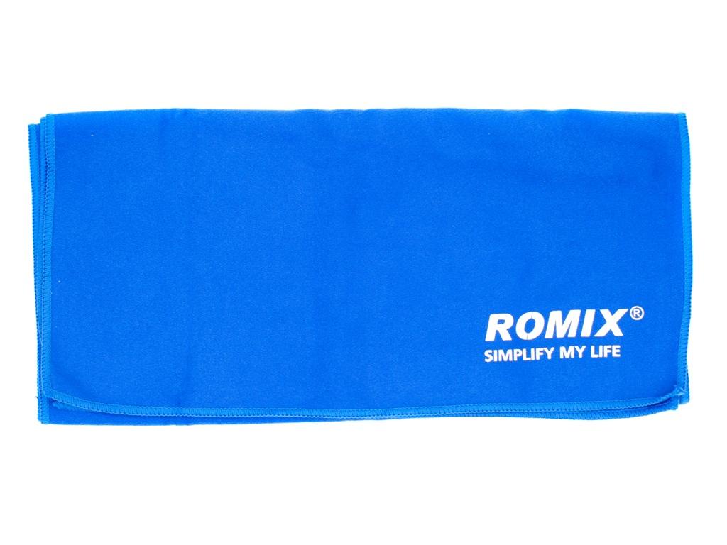 фото Полотенце спортивное Romix, в мешочке, 30367/г, голубой