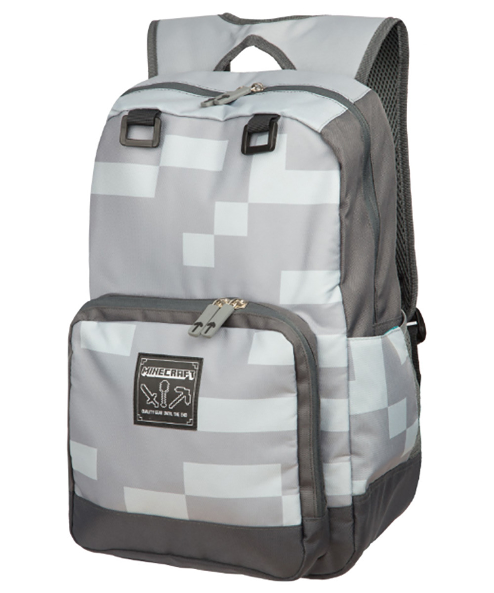 фото Рюкзак Minecraft Miner Backpack, J04996, серый, 45 x 33 х 22 см