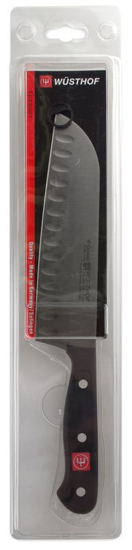 фото Кухонный нож Wuesthof Gourmet, 4188, сантоку, с углублениями на кромке, 17 см