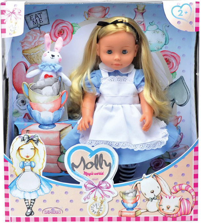 фото Кукла Dimian Bambina Bebe Molly, BD1365RU-M37, с игрушкой