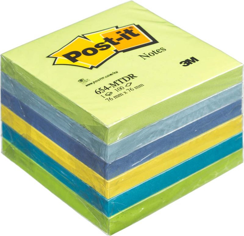 Клейкая бумага для заметок Post-it Original, 97270, 7,6 x 7,6 см, 66 листов Клейкая бумага для заметок Post-it Original, 97270, 7,6 x 7,6 см, 66 листов