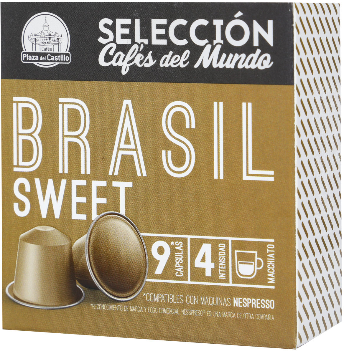 фото Cafes Plaza del Castillo "Отборный кофе стран мира: Бразилия" Кофе в капсулах, 9 шт по 54 г