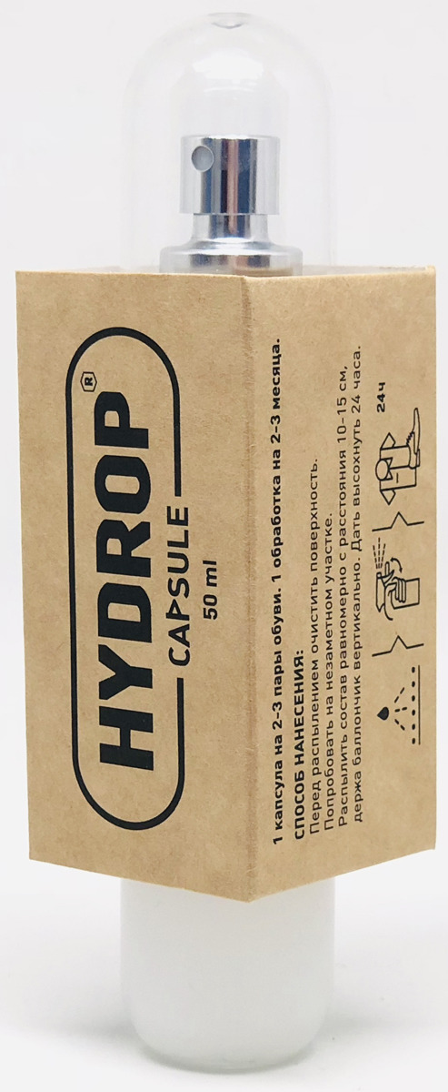 фото Защитное покрытие Hydrop Capsule для одежды и обуви, HCPR, 50 мл