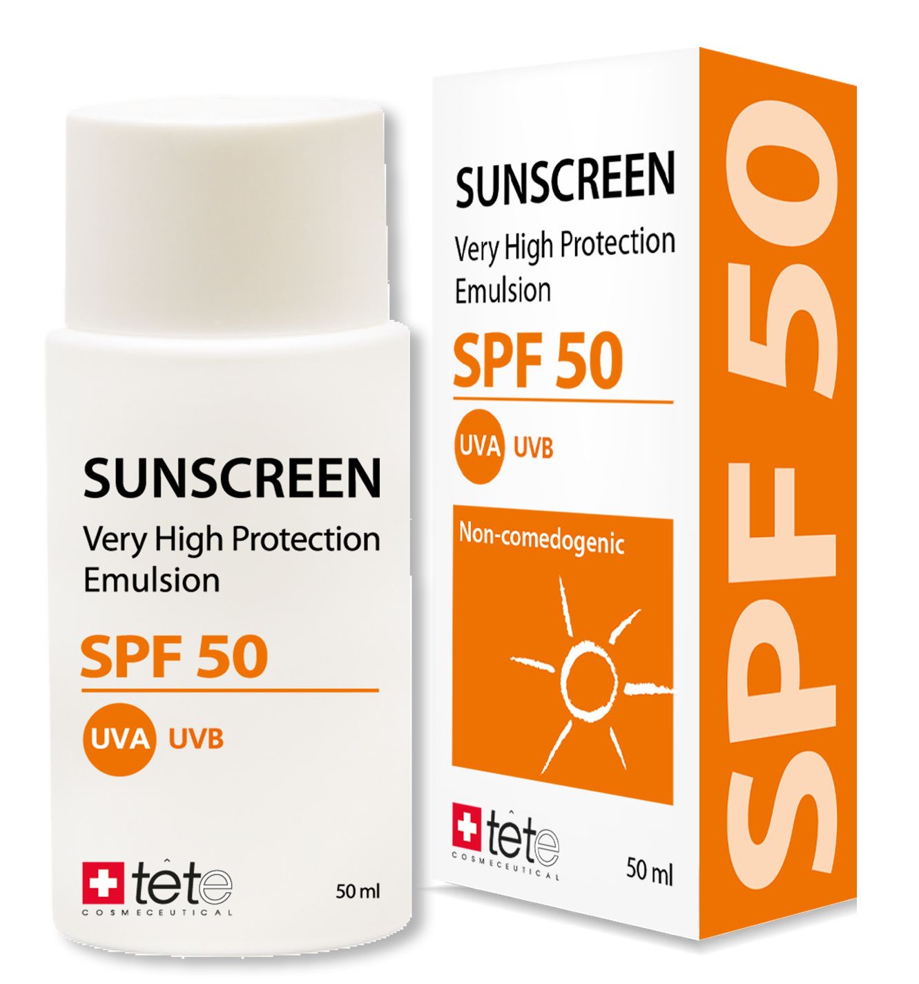 фото Солнцезащитный флюид SUNSCREEN SPF 50, 50 мл, TETe Cosmeceutical