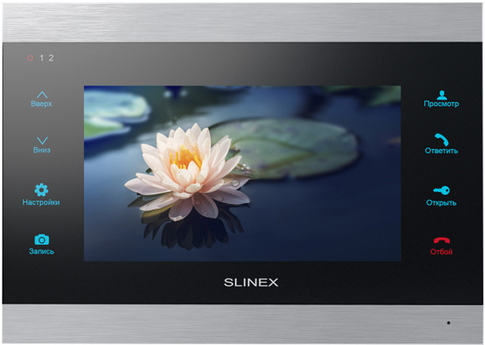 фото Видеодомофон Slinex SL-07IP, Silver Black