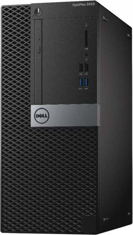 фото Системный блок Dell Optiplex 5050 MT, 5050-8299, черный, серебристый