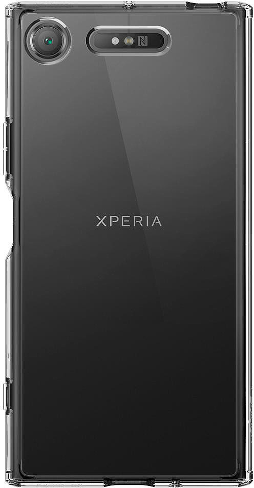 фото Защитный чехол Spigen Ultra Hybrid для Sony Xperia XZ1, G11CS22412, прозрачный