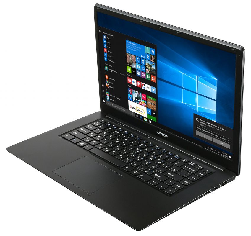 фото Ноутбук Digma CITI E603, ES6020EW, 15.6", черный