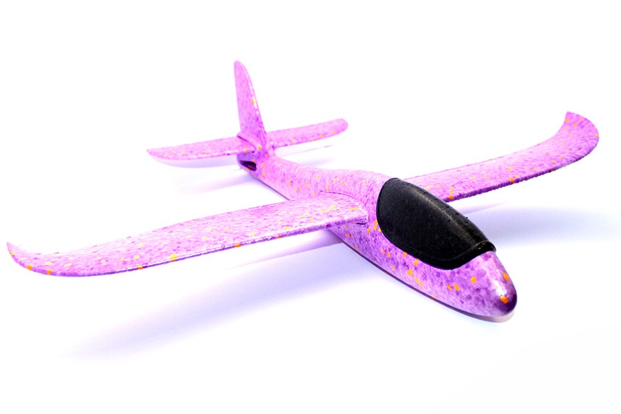 фото Самолет Toys Планер  36 см розовый