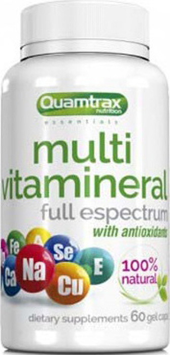 фото Витаминно-минеральные комплексы Quamtrax Multi Vitamineral, 60 капсул