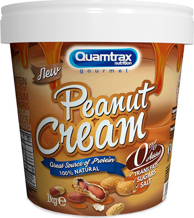 фото Паста арахисовая Quamtrax Peanut Cream, 1 кг