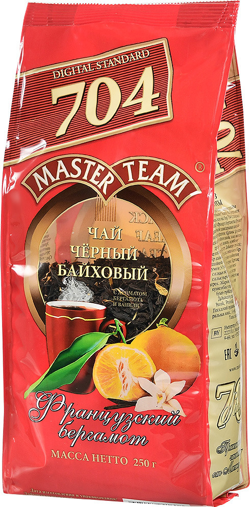 Чай Мастер Тим "704 Французкий бергамот", черный, ароматизированный ...