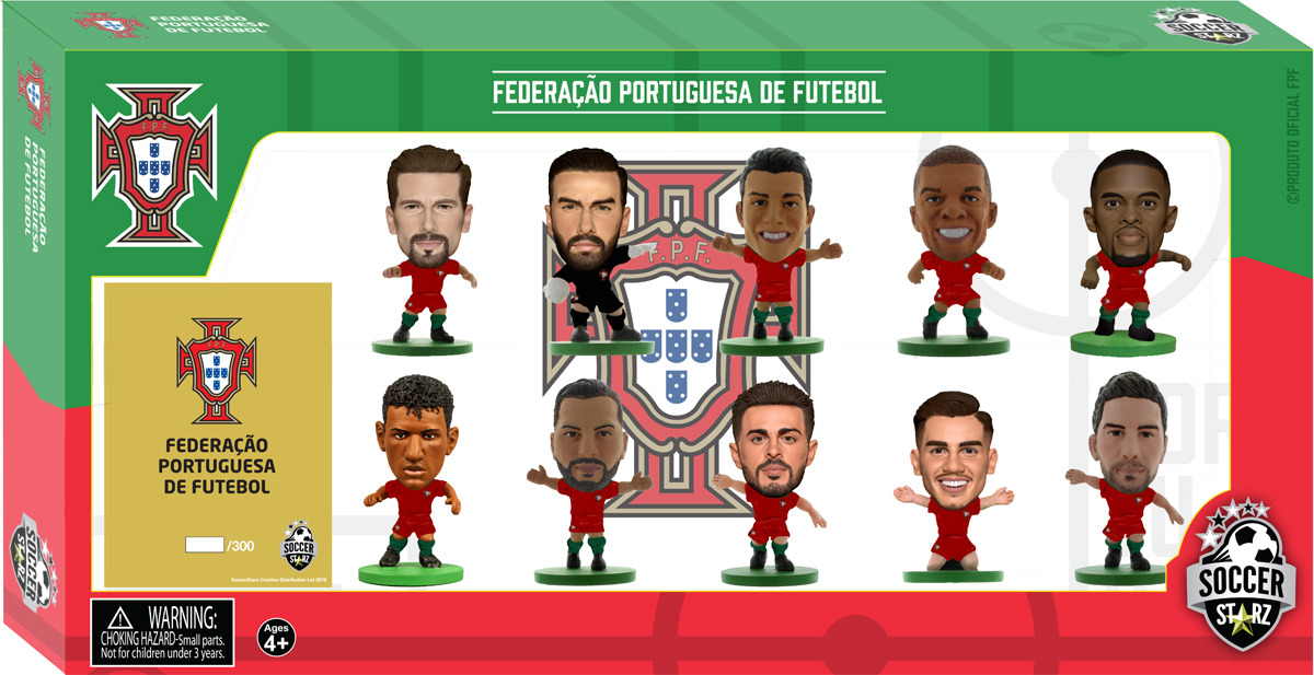 фото Фигурка SoccerStarz Набор футболистов Сборная Португалии Portugal 10 Player Team Pack 2018 Ed., 404547