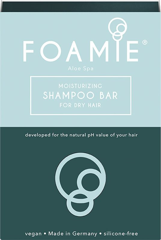 фото Твердый шампунь Foamie Aloe Spa, для сухих волос, 100 г