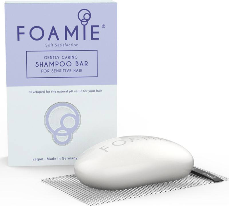 фото Твердый шампунь Foamie Soft Satisfaction, для тонких волос, 83 г