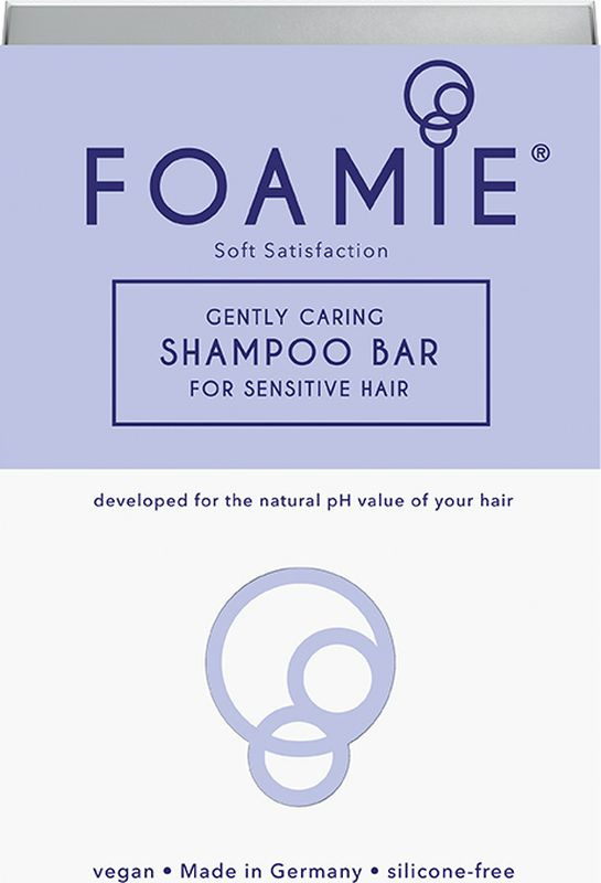 фото Твердый шампунь Foamie Soft Satisfaction, для тонких волос, 83 г