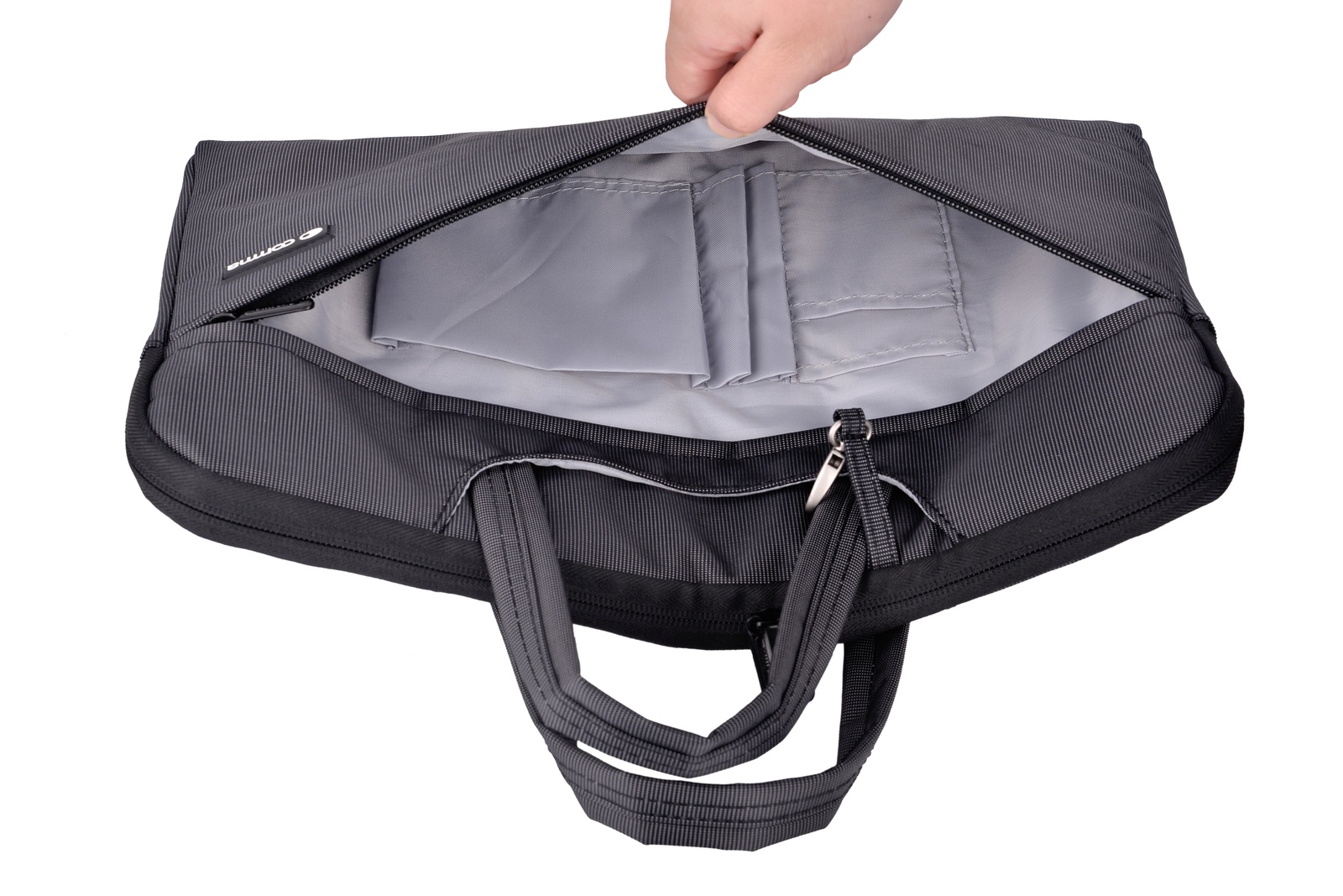 фото Сумка для ноутбука Comma Dexter Laptop Bag универсальная на 15,4 дюймов + коврик для мышки, черный