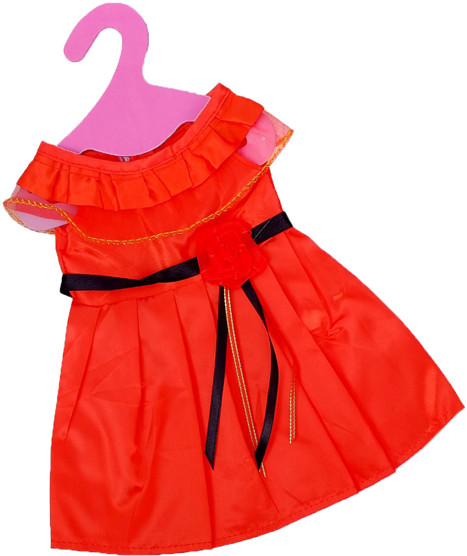 Одежда для пупса Маленькое чудо 1844128, платье, красный