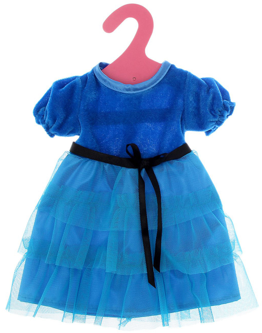 Одежда для пупса Маленькое чудо, 1844130, платье, синий