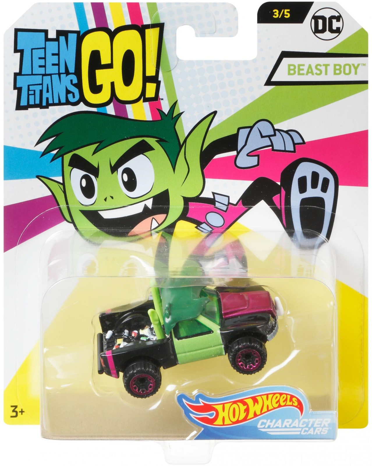 фото Машинка Hot Wheels DC Teen Titans Go Beast Boy, DMH73_FLJ12