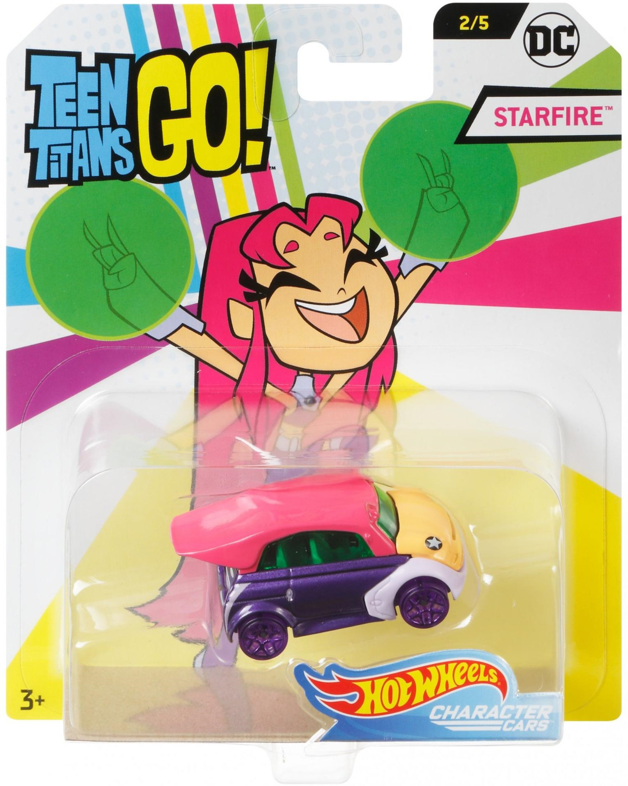 фото Машинка Hot Wheels DC Teen Titans Go Starfire, DMH73_FLJ13