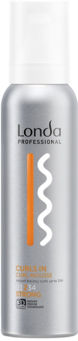 фото Мусс для кудрявых волос Londa Professional Curls In сильной фиксации, 150 мл