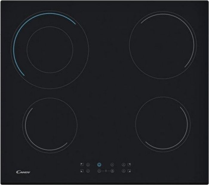 фото Варочная панель Candy, CH64DVT, электрическая, встраиваемая, черный
