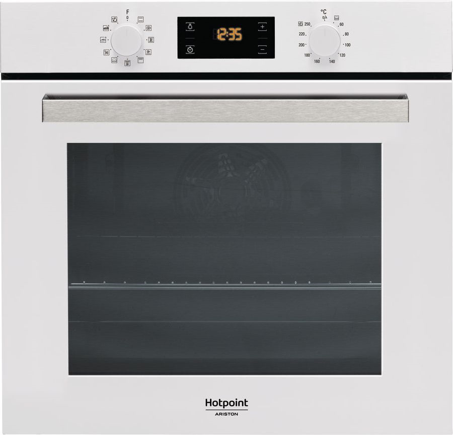 фото Духовой шкаф Hotpoint-Ariston FA3 841 H WH HA, встраиваемый, электрический, белый