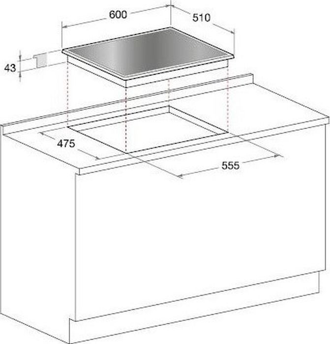 фото Варочная панель Hotpoint-Ariston DD 642/HA(MR) черный