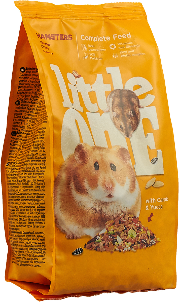 Little One Hamsters / Корм Литтл Уан для Хомяков 400 г - купить с доставкой  по выгодным ценам в интернет-магазине OZON (576230190)