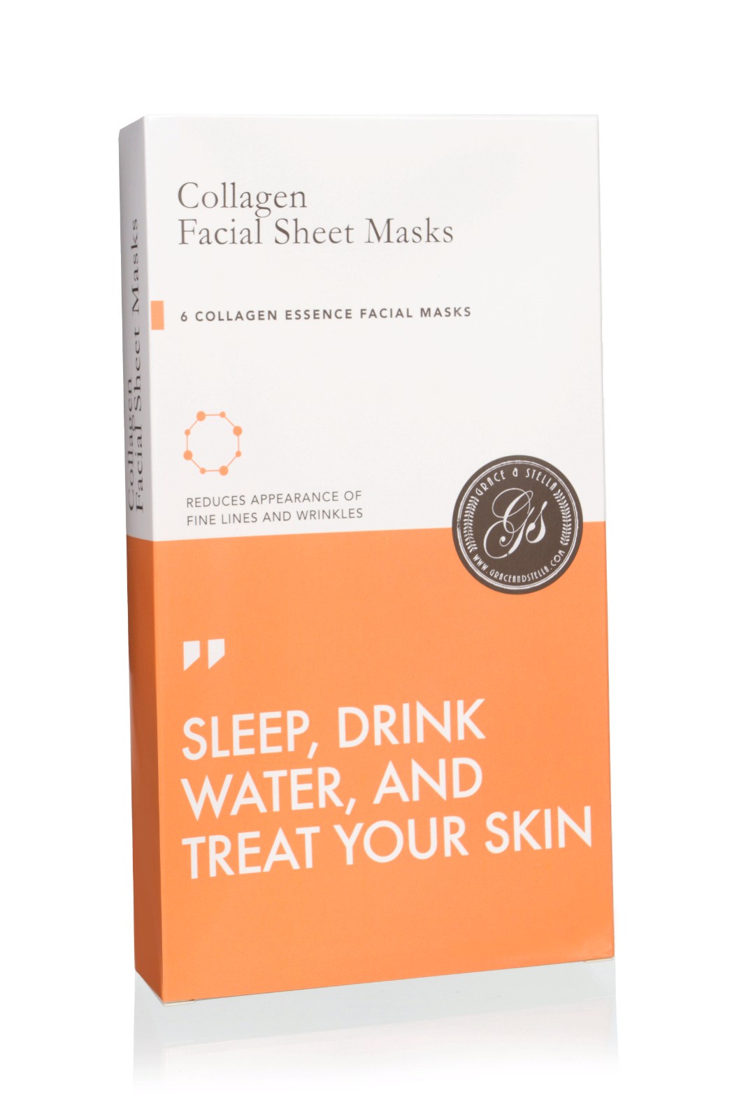 фото Маска косметическая Grace and Stella Маска тканевая для лица с коллагеном Collagen Facial Sheet Masks