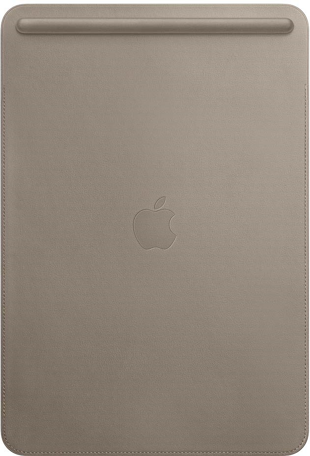 фото Чехол для планшета Apple Leather Sleeve для iPad Pro 10,5", MPU02ZM/A, taupe