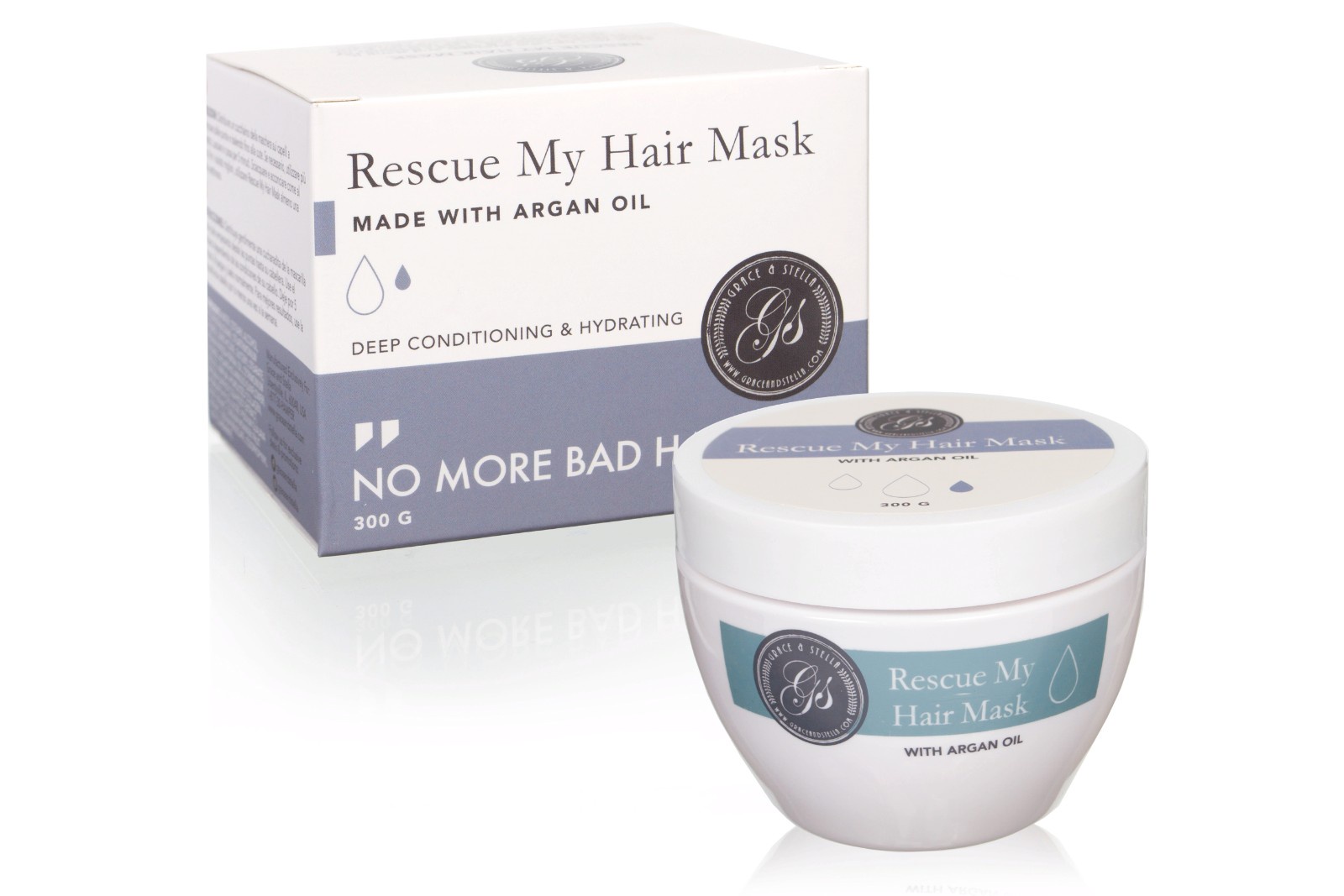 фото Маска для волос Grace and Stella Спасительная с маслом Арганы Rescue My Hair Mask