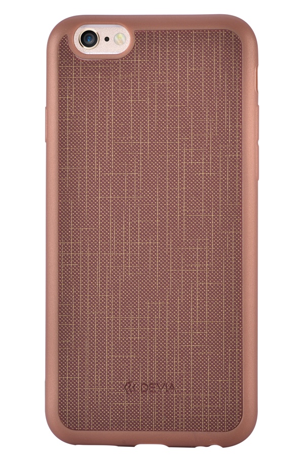 Накладка Devia Jelly Slim Leather для iPhone 6/6S (Корочневая)