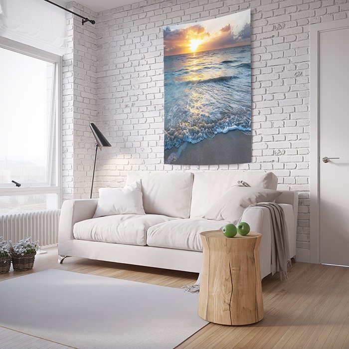 фото Панно JoyArty "Игривое море", на стену, с фотопринтом, tp_6991, 100 x 150 см