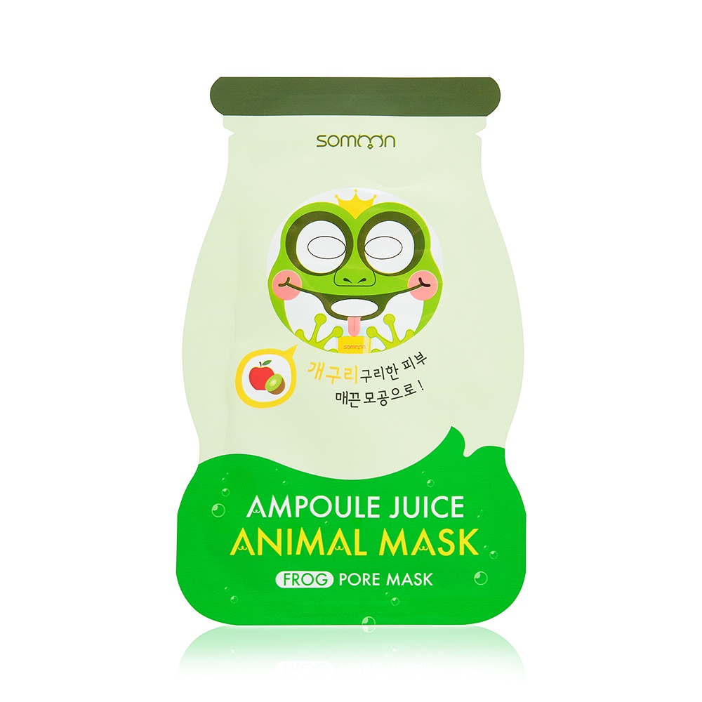 фото Ампульная маска-сет для жирной кожи Scinic Ampoule Juice Animal Mask (Frog), 3 шт*33 гр