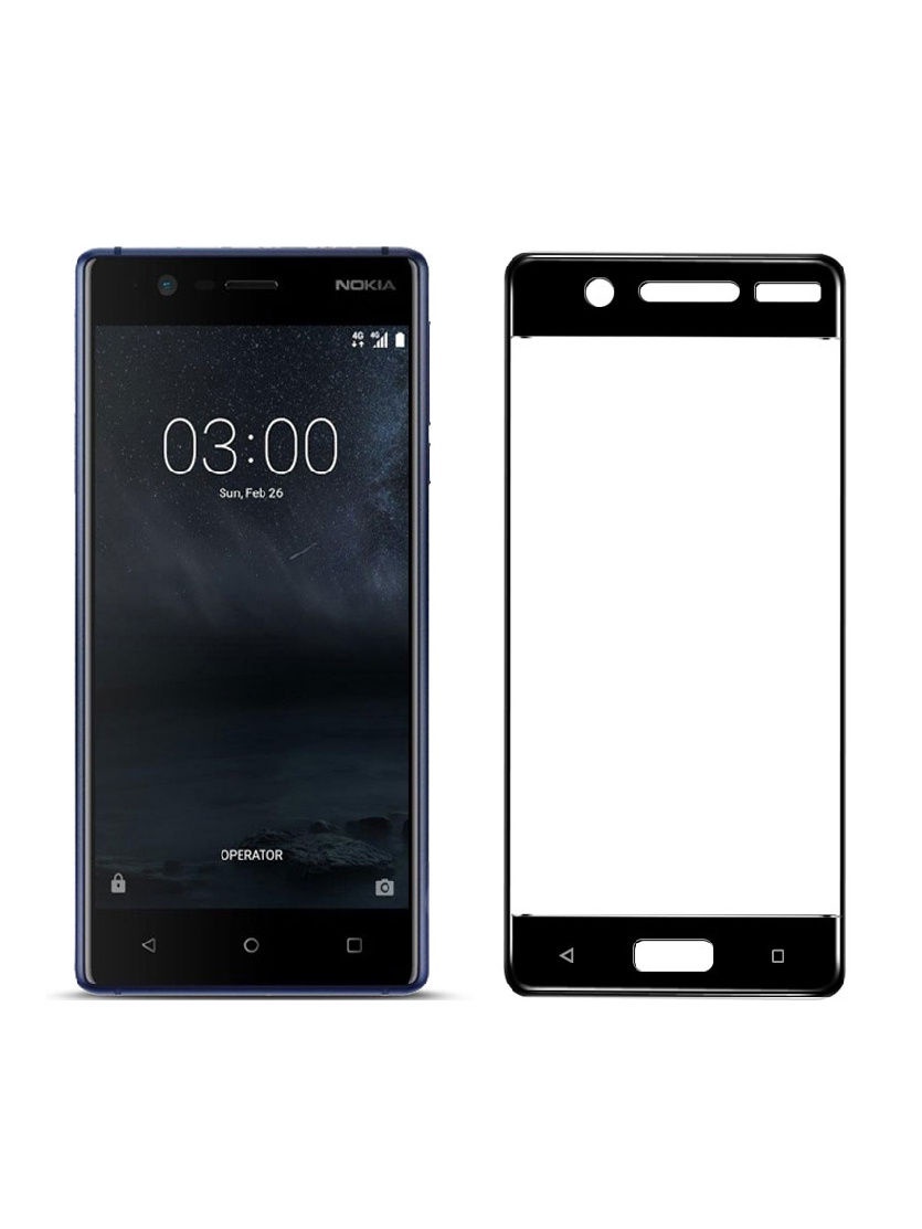 фото Защитное стекло UVOO Full screen для Nokia 5, черный