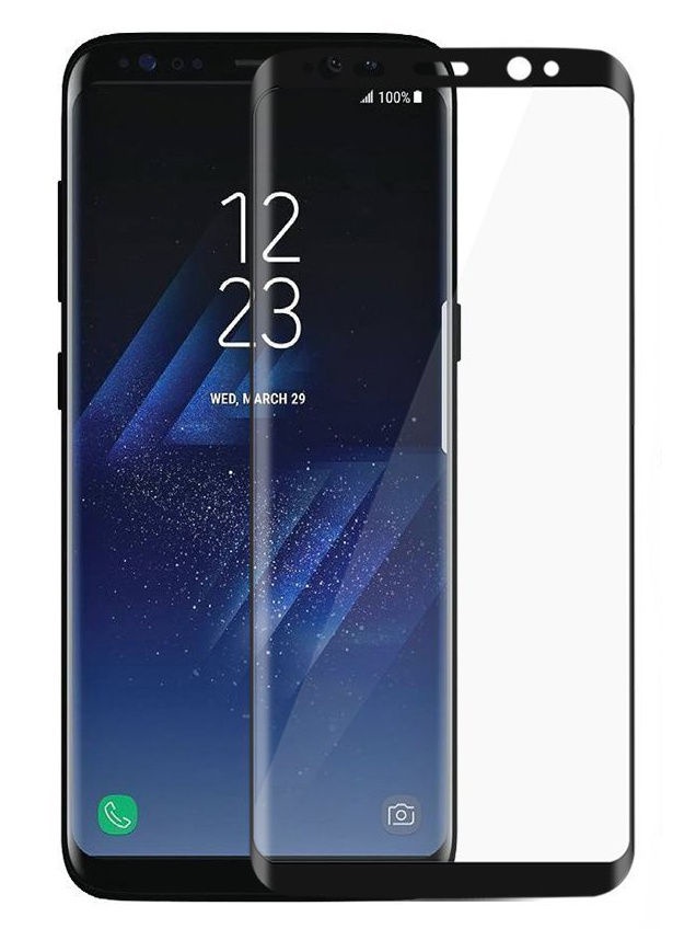 фото Защитное стекло UVOO Full screen для Samsung Galaxy S8, черный