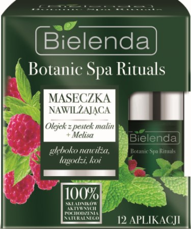 фото Маска увлажняющая Масло из семян малины+Мелиса, "BOTANIC SPA RITUALS", 50мл Bielenda