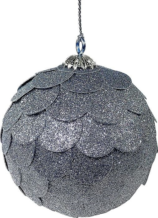 фото Украшение для интерьера EnjoyMe Paper Ball, en_ny0073, серебряный, диаметр 10 см