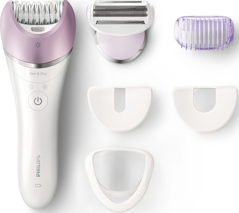 Эпилятор 5 в 1 Philips Satinelle Advanced, BRE635/00, c функцией бритья ...