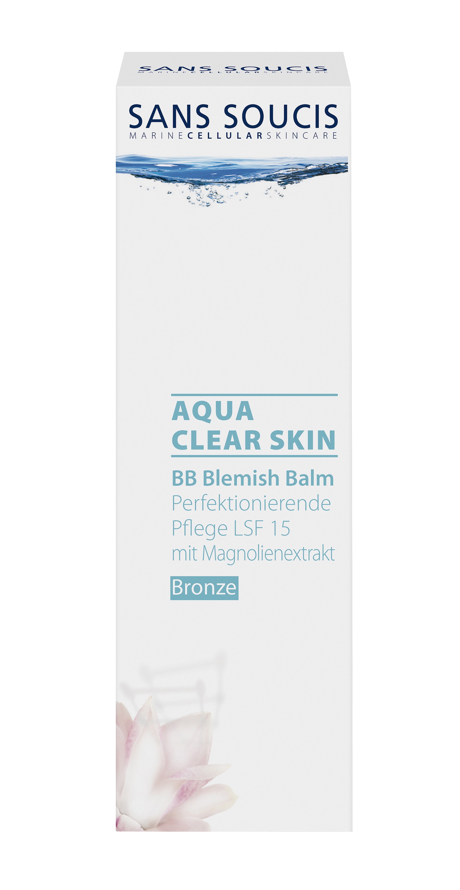 фото BB-крем Sans Soucis Aqua Clear Skin, бронзовый, 40 мл