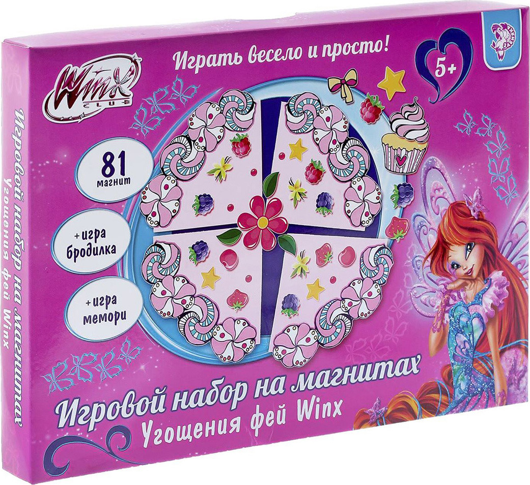 фото Набор игровой Winx "Угощения фей Winx", 1417811, на магнитах