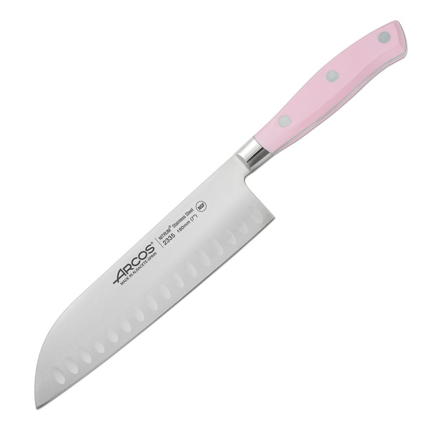 <b>Нож кухонный японский</b> «<b>Шеф</b>» 18 см, серия Riviera Rose ...