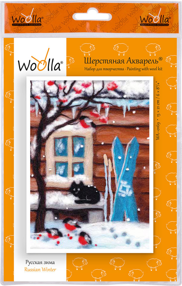 фото Набор для валяния Woolla "Русская зима", WA-0169