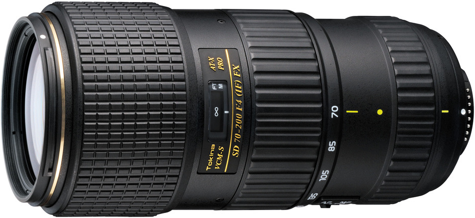 Объектив Tokina AT-X 70-200mm F4 Pro FX VCM-S для Nikon, Black