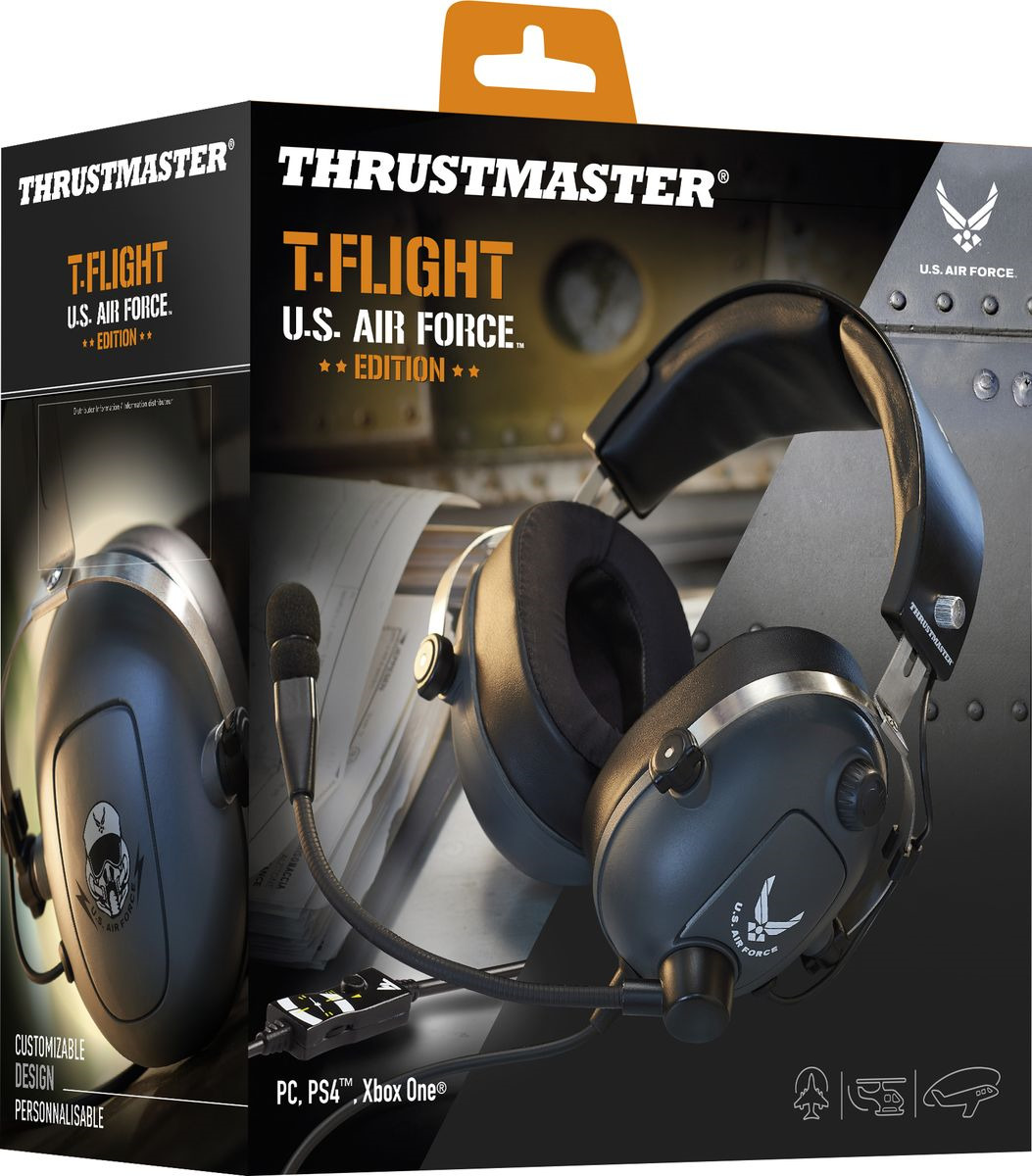 фото Игровая гарнитура Thrustmaster THR90 T.Flight U.S. Air Force Edition для Xbox One, PS4, Nintendo Switch, 3DS, PC