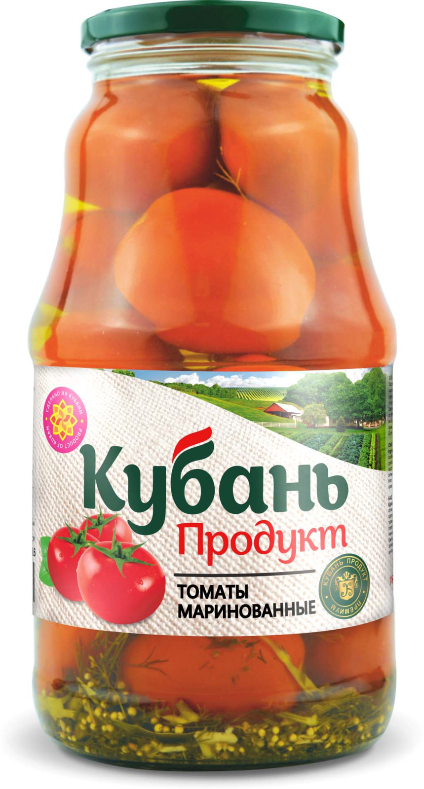 КУБАНЬ ПРОДУКТ 1800гр томаты маринованные ст/б — купить в интернет ...